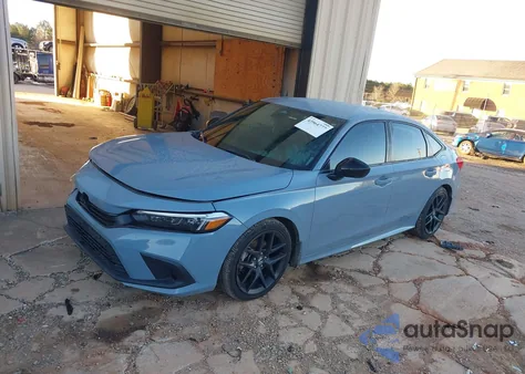 2022 Honda Civic Sport z USA, uszkodzony, nr VIN 2HGFE2F58NH571606